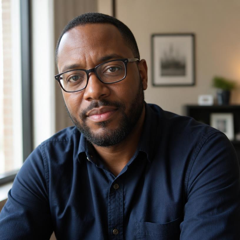 Portrait of Darnell W., reader from Atlanta, Georgia